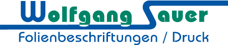 Logo der Firma Wolfgang Sauer